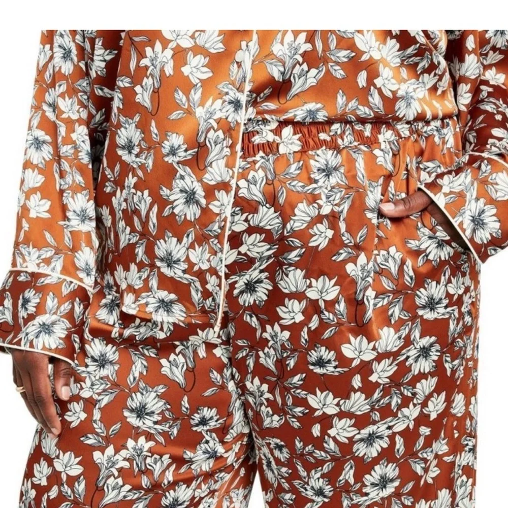 La Ligne Women’s Floral Wide Leg Trousers - Picture 5 of 10